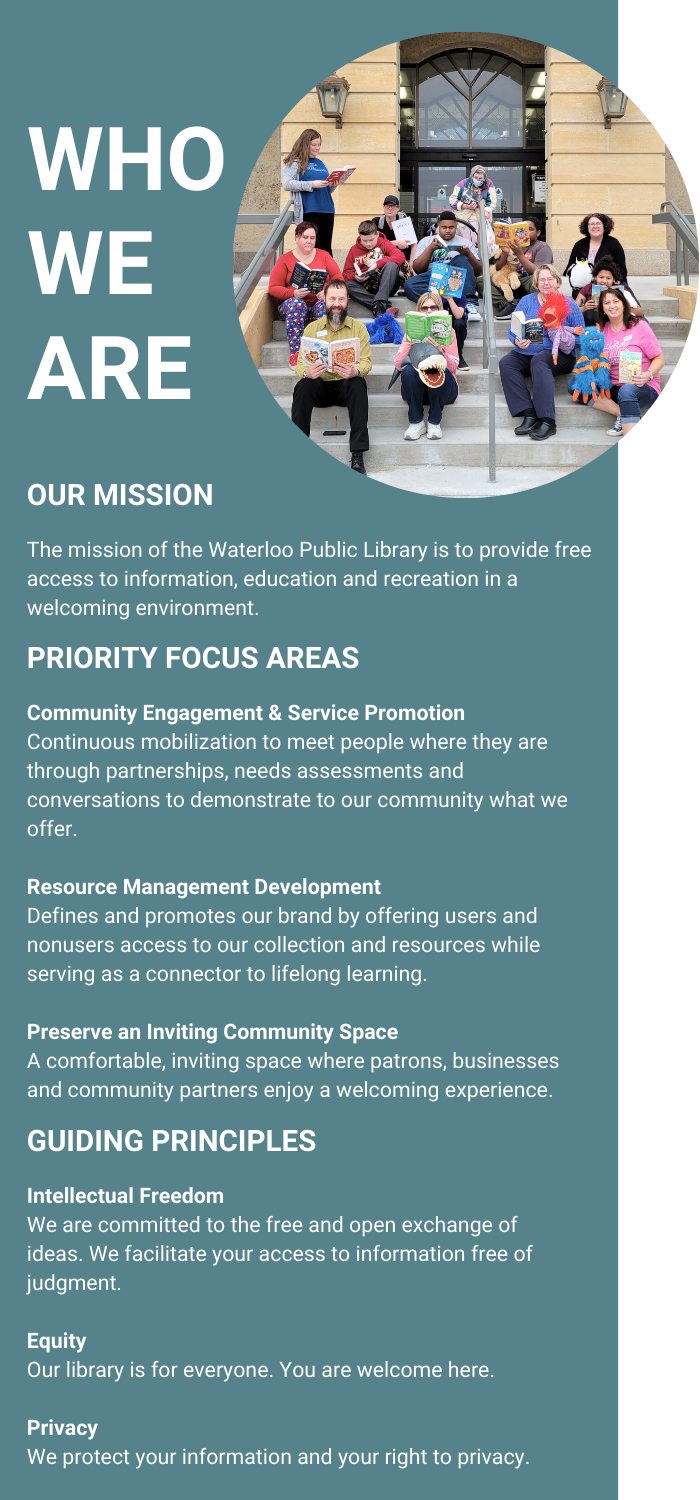Who We Are. Mission Statement. 