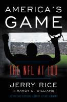 Image for "America's Game: the NFL at 100"